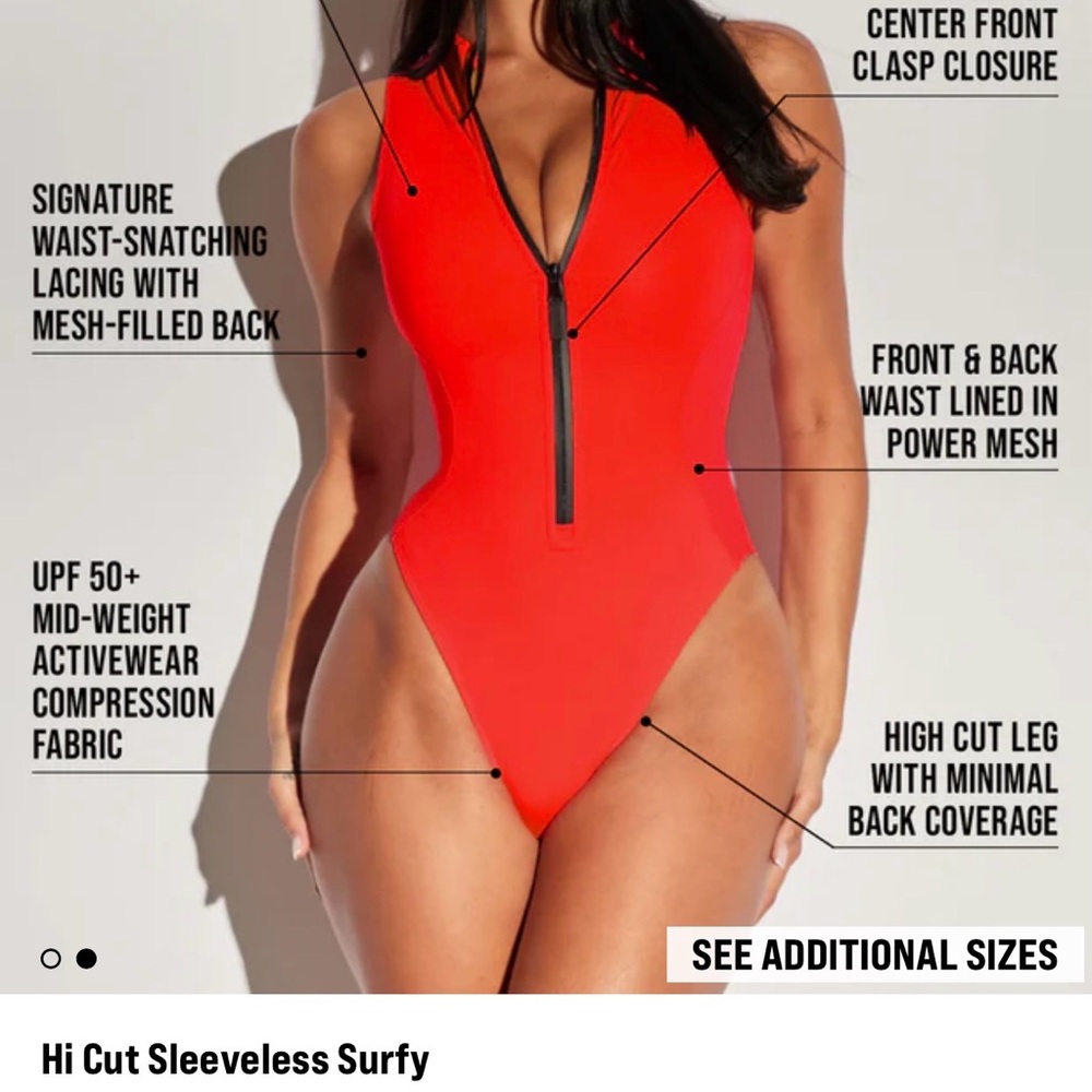 TA3 Women’s Hi Cut Sleeveless Surfy Swimsuit